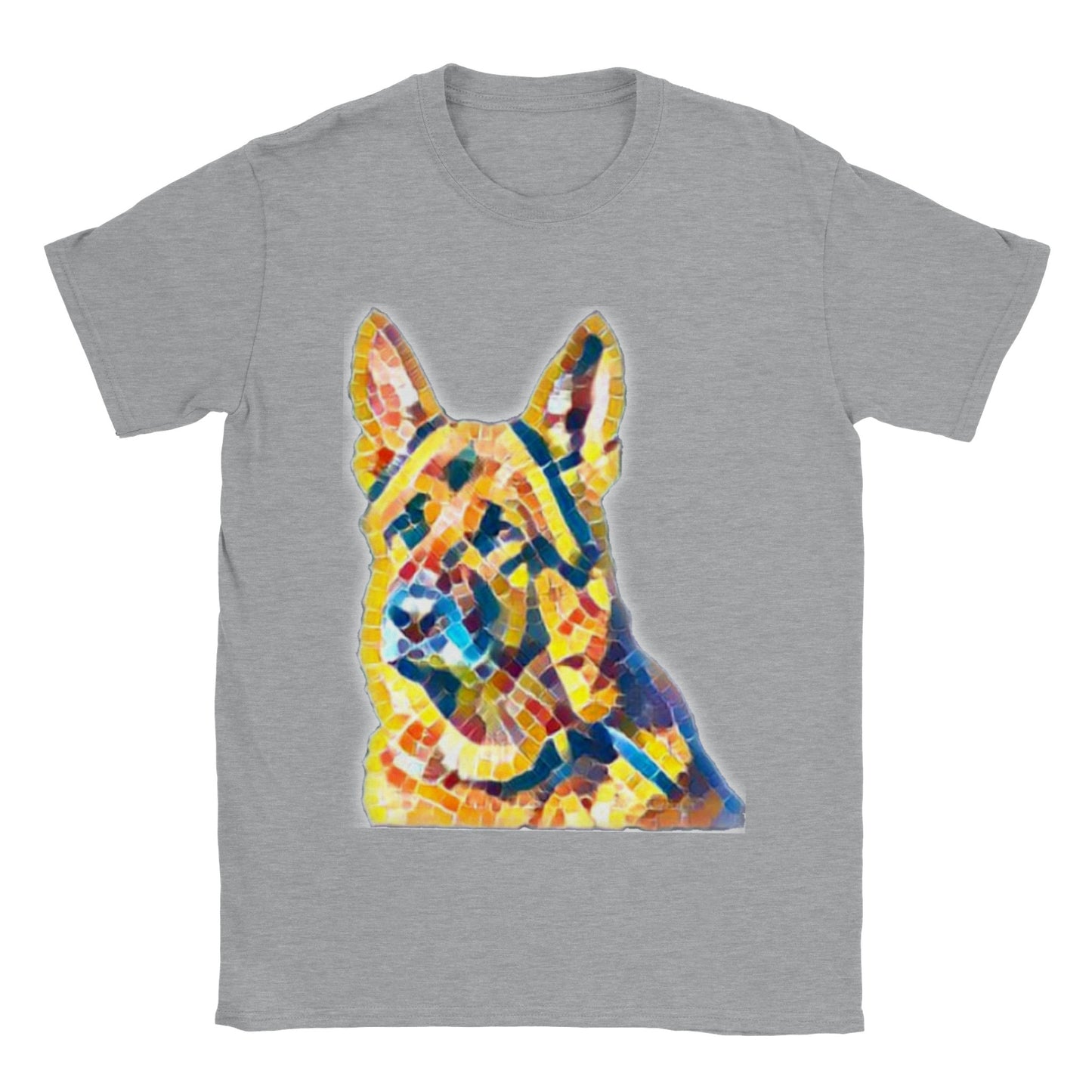 German Shepherd Artified - Classic Unisex Crewneck T-shirt