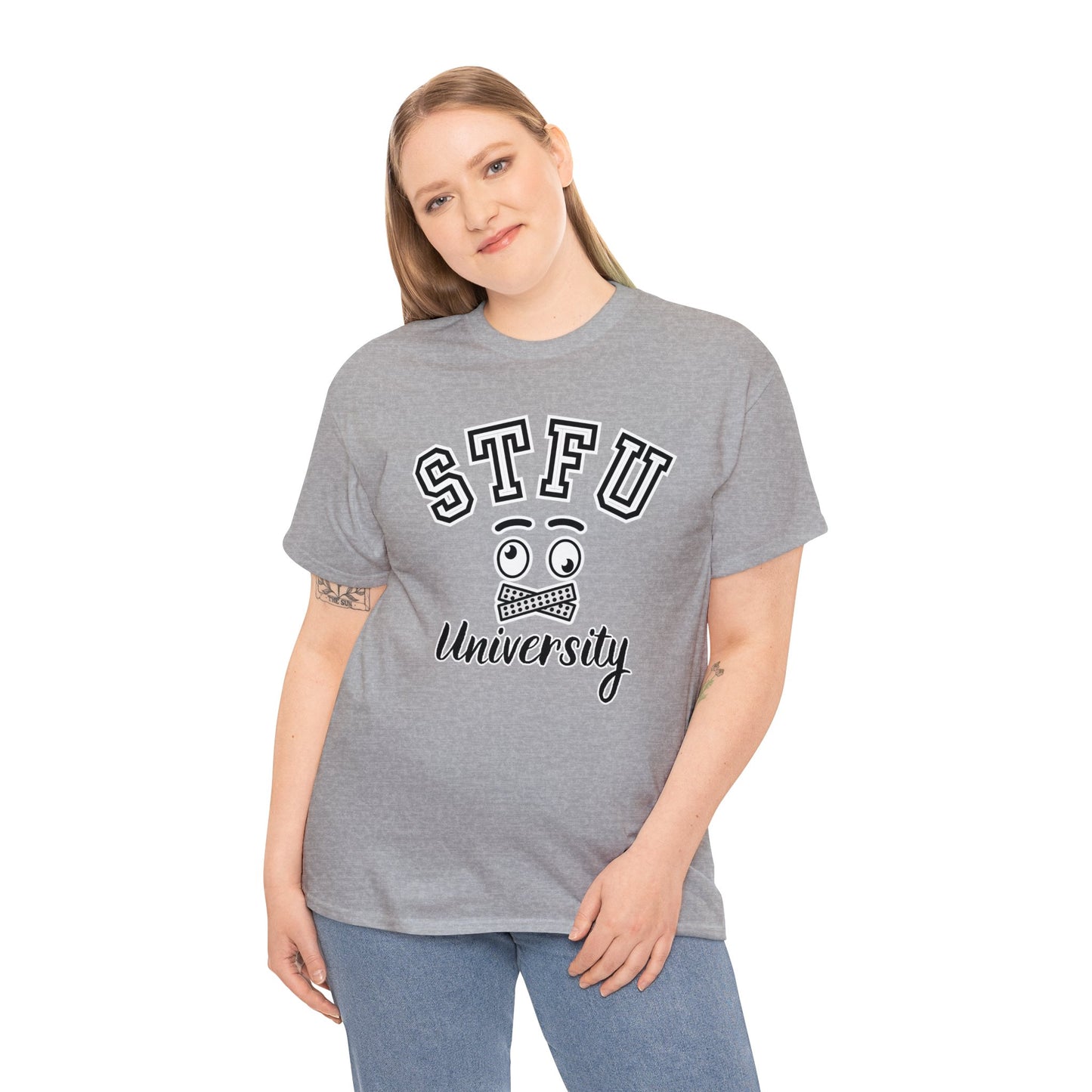 STFU University - Unisex Heavy Cotton Tee