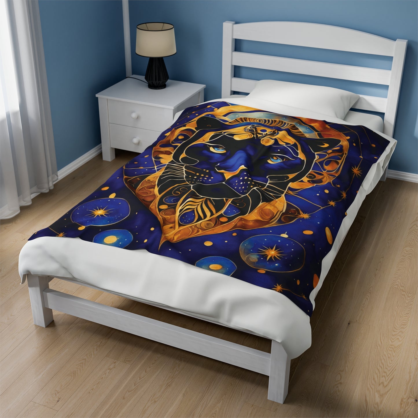 Panther art - Velveteen Plush Blanket