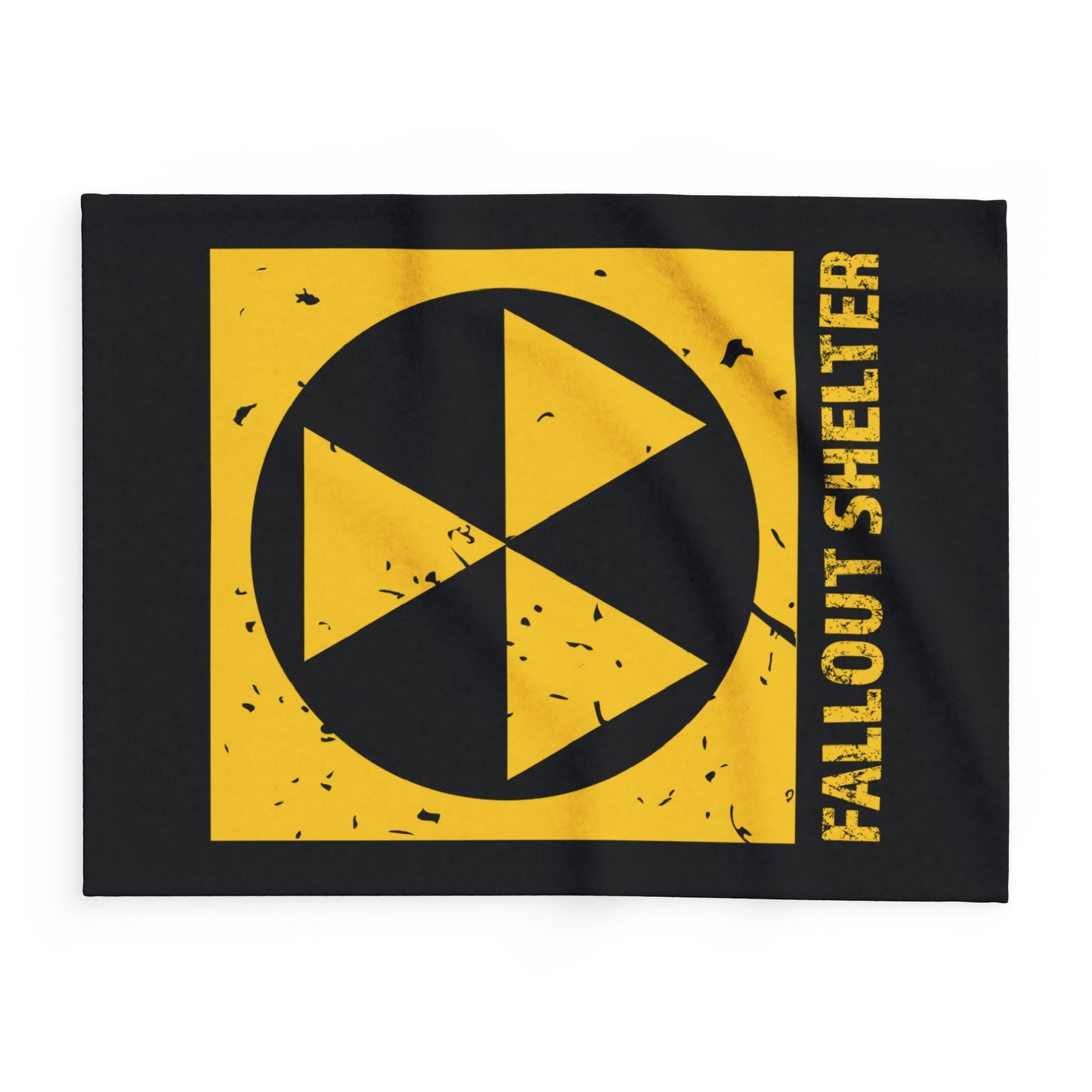 Fallout Shelter sign - Arctic Fleece Blanket