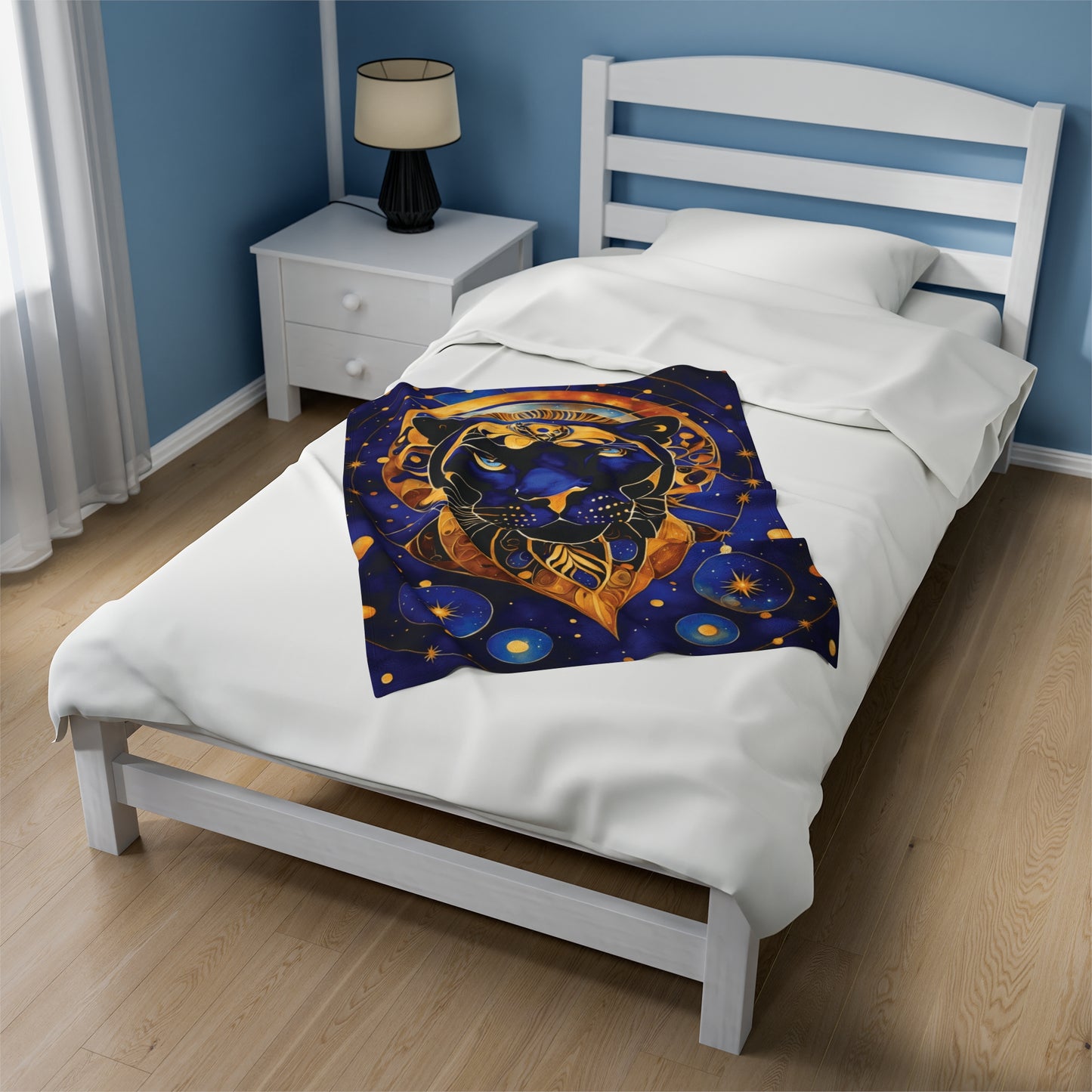Panther art - Velveteen Plush Blanket