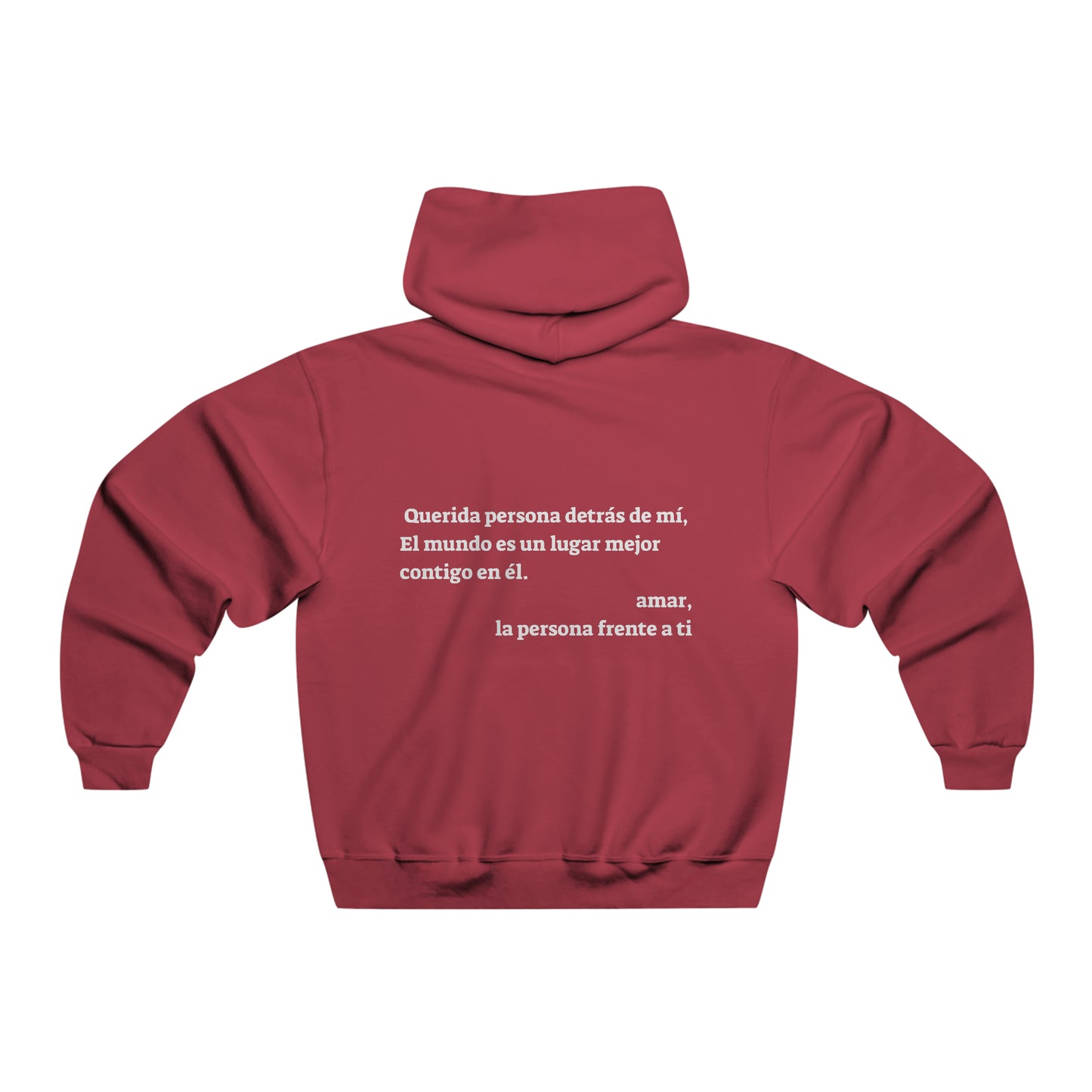 Tú eres suficiente (You are enough) - Sudadera con capucha NUBLEND® para hombre /  Men's NUBLEND® Sweatshirt Hoodie