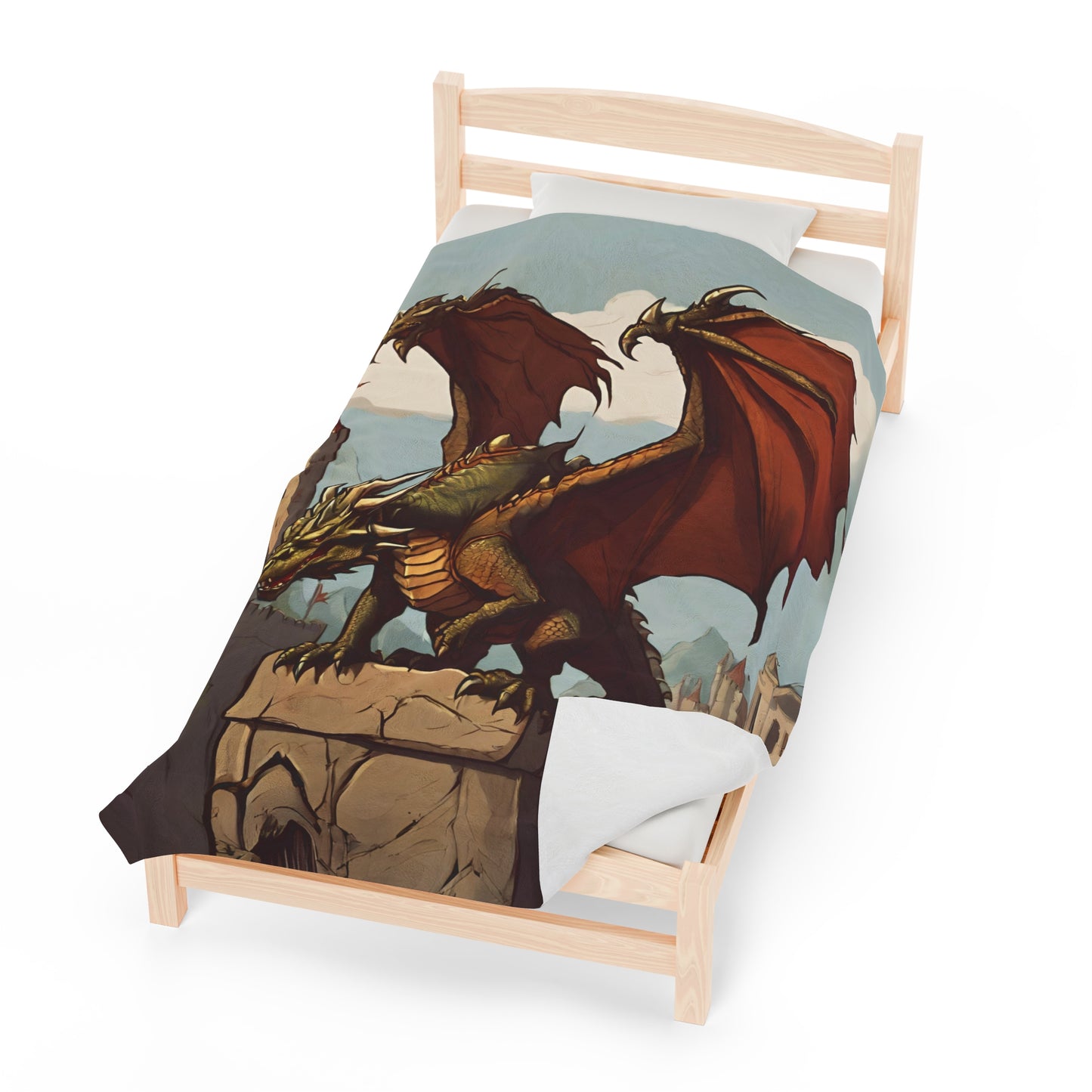 Dragon Velveteen Plush Blanket