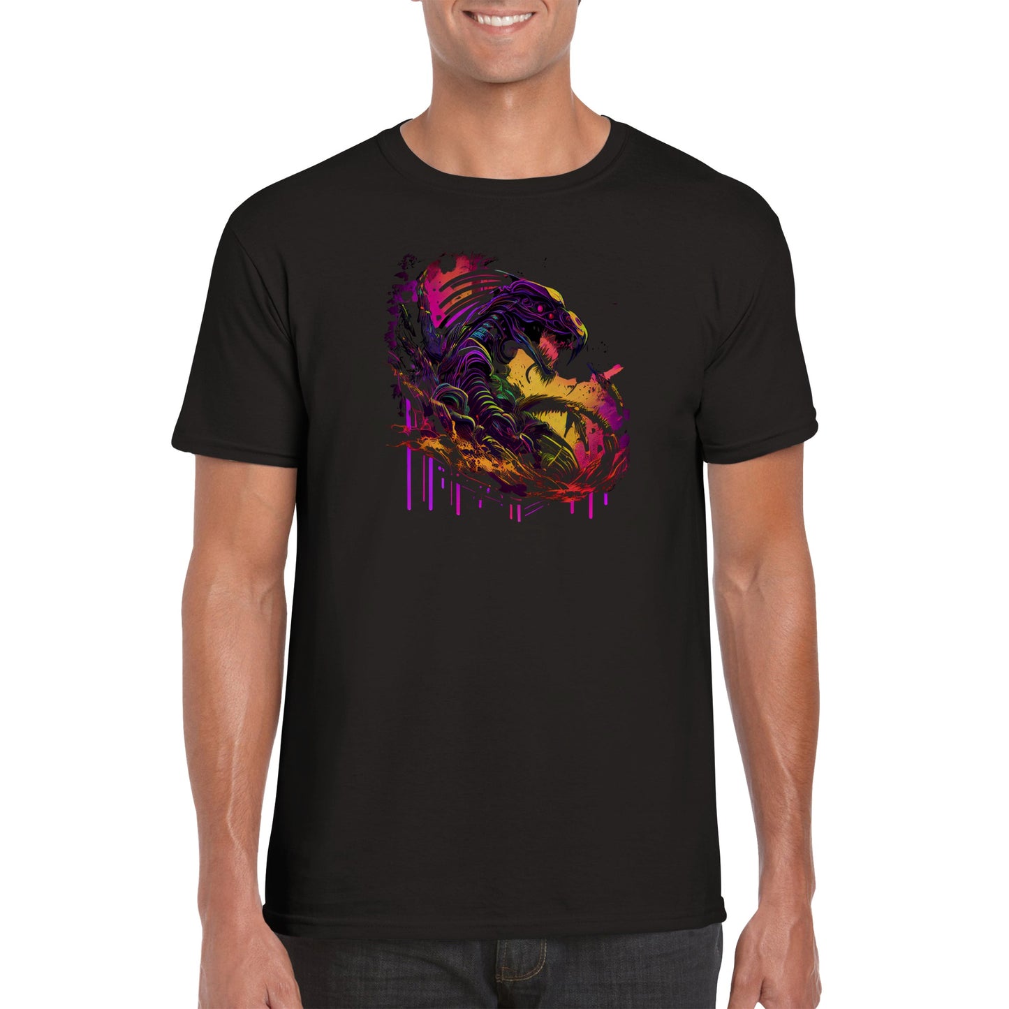 Vivid Monster Art - Classic Unisex Crewneck T-shirt