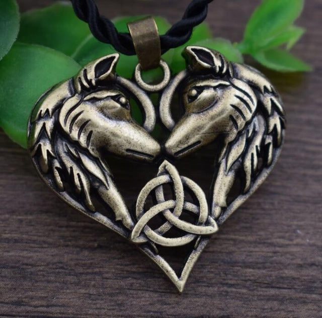 Wolf Themed Pendants in a variety of designs