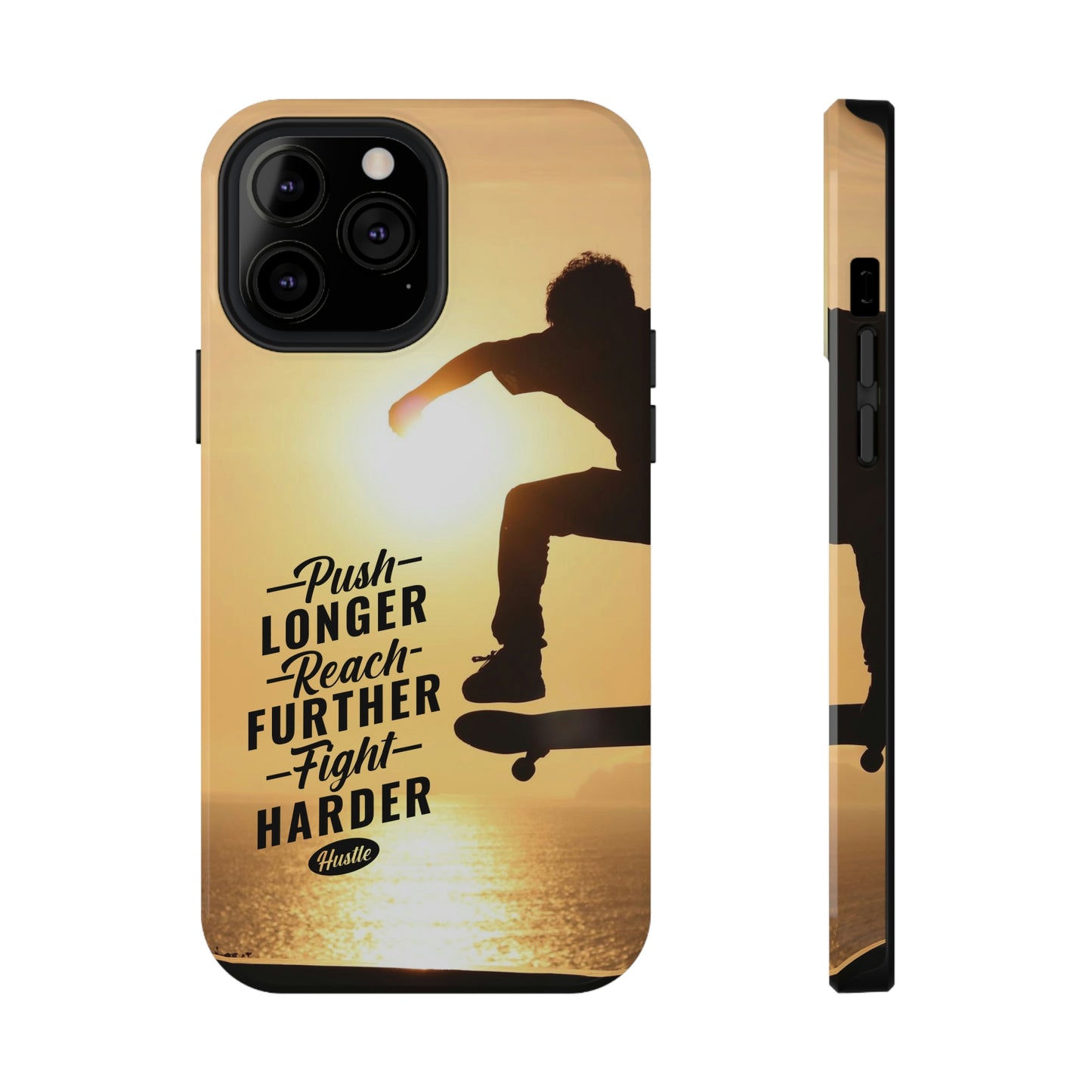 Impact-Resistant Cases for iPhone and Samsung with motivational saying
