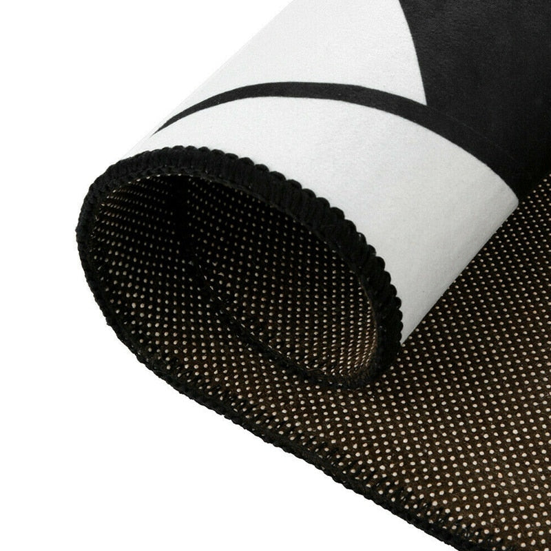 3D Swirl Print Optical Illusion Areas Rug