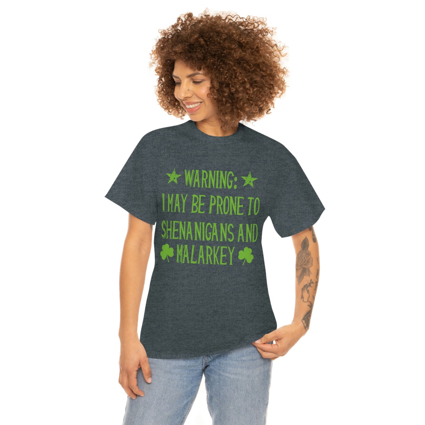 Shenanigans and Malarkey - Unisex Heavy Cotton Tee