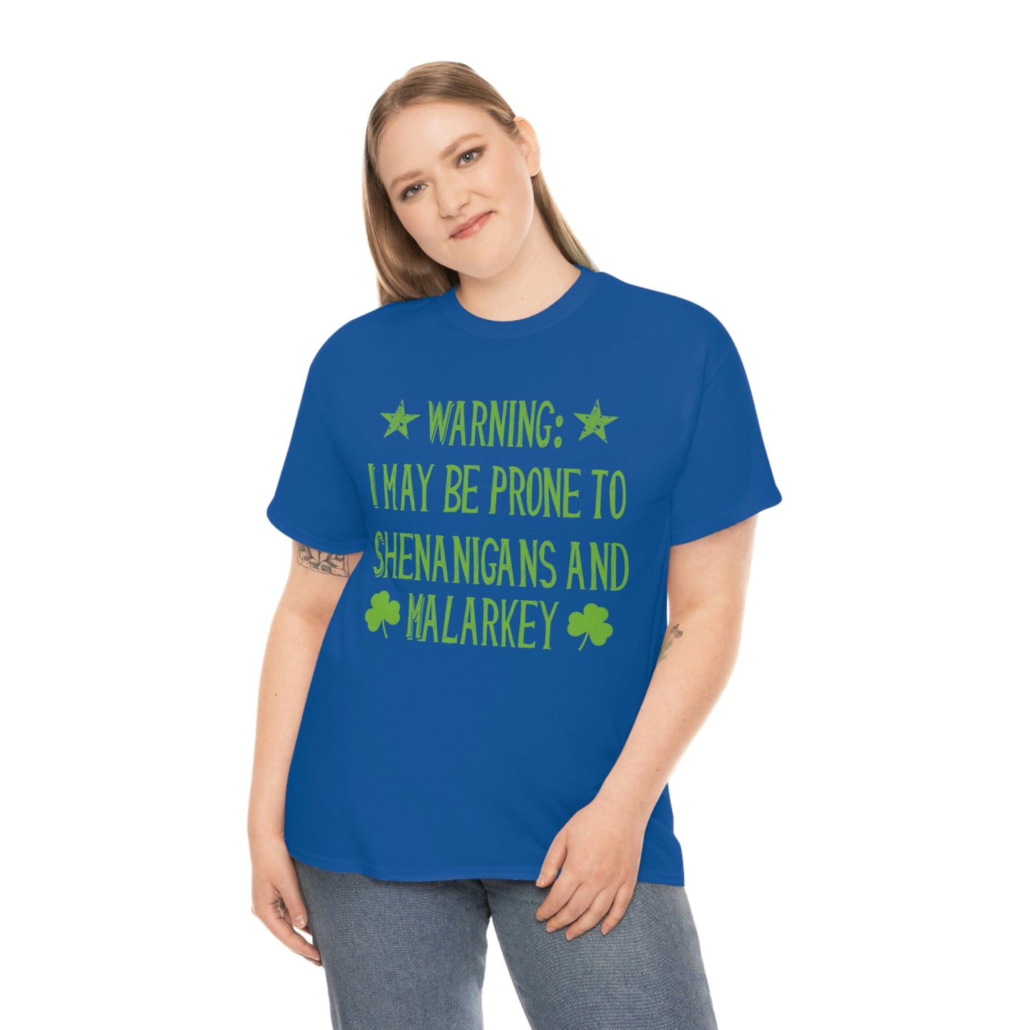 Shenanigans and Malarkey - Unisex Heavy Cotton Tee