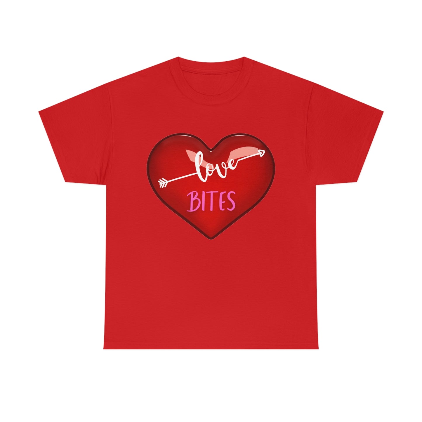 Unisex Heavy Cotton "Love Bites" Tee