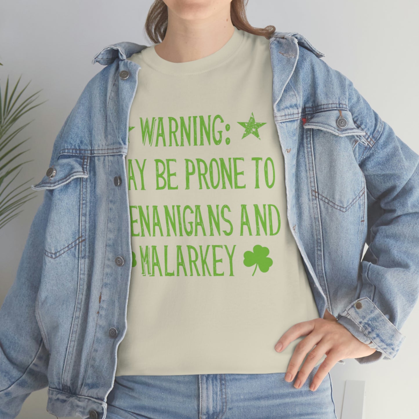 Shenanigans and Malarkey - Unisex Heavy Cotton Tee