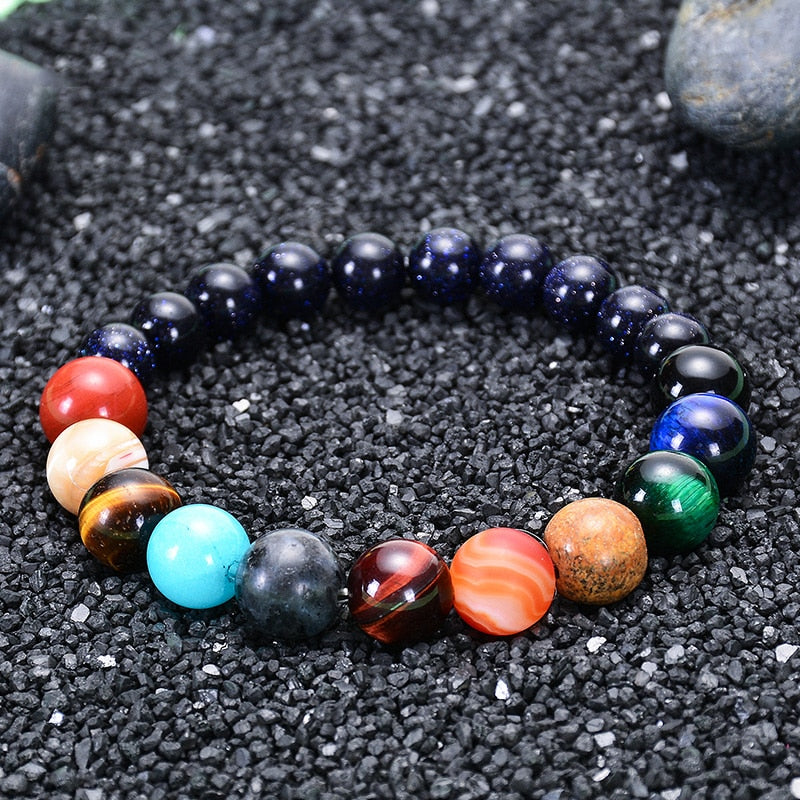 Lovers of Our Planets - Natural Stone Bracelet