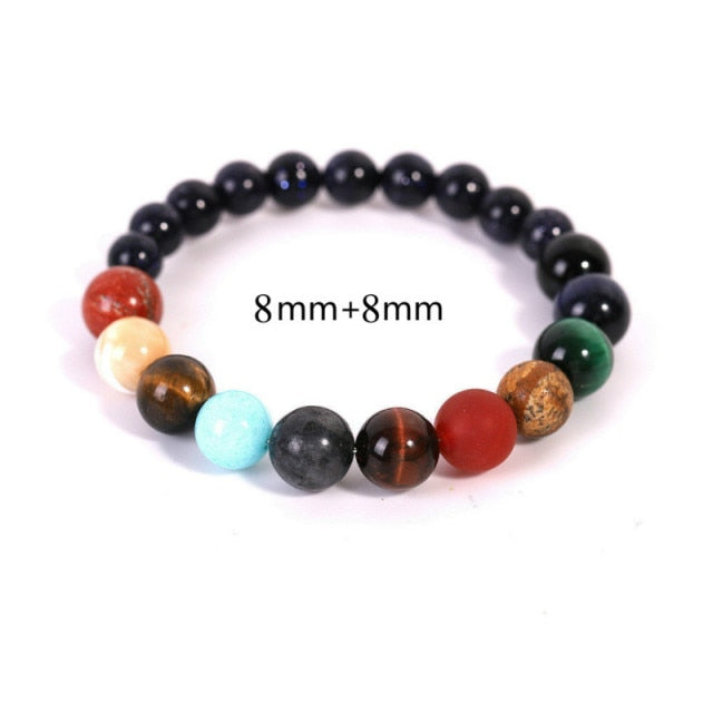 Lovers of Our Planets - Natural Stone Bracelet