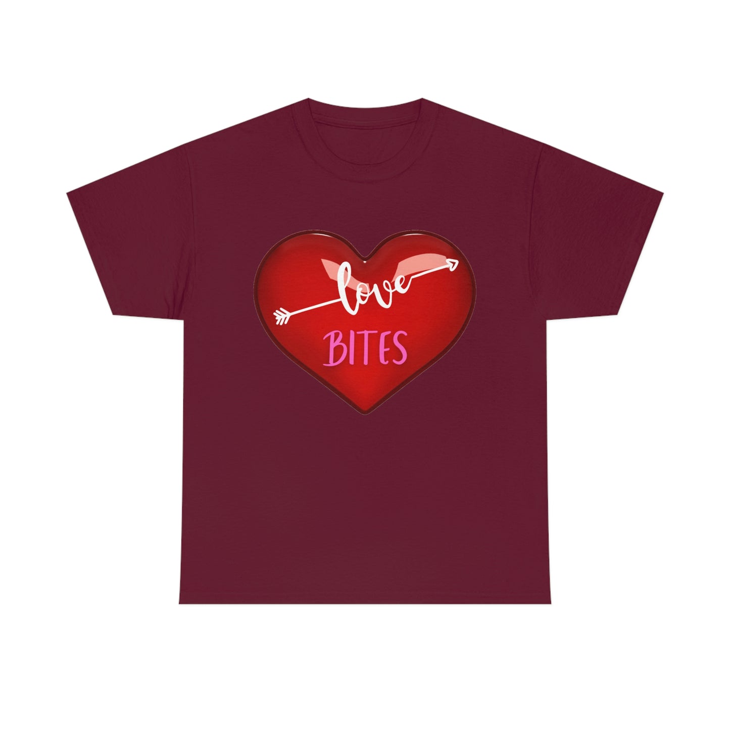 Unisex Heavy Cotton "Love Bites" Tee