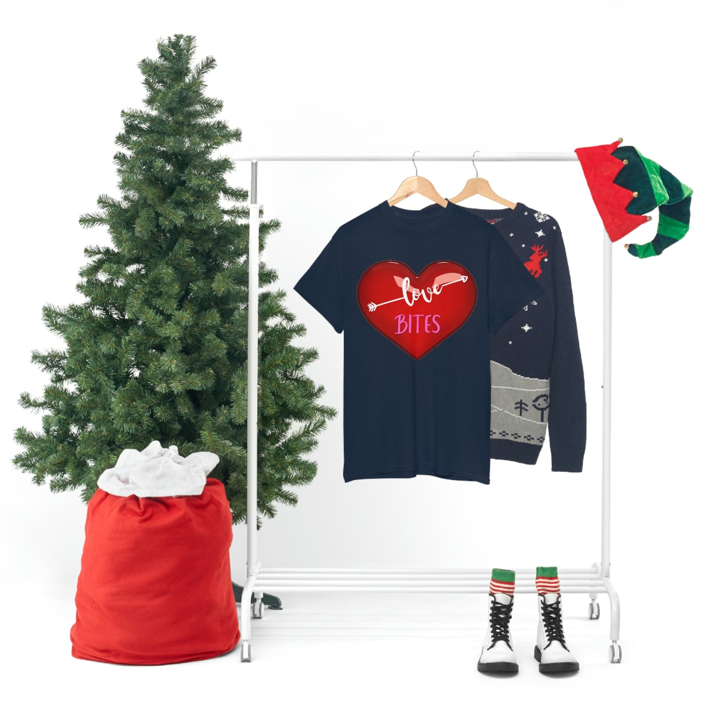 Unisex Heavy Cotton "Love Bites" Tee