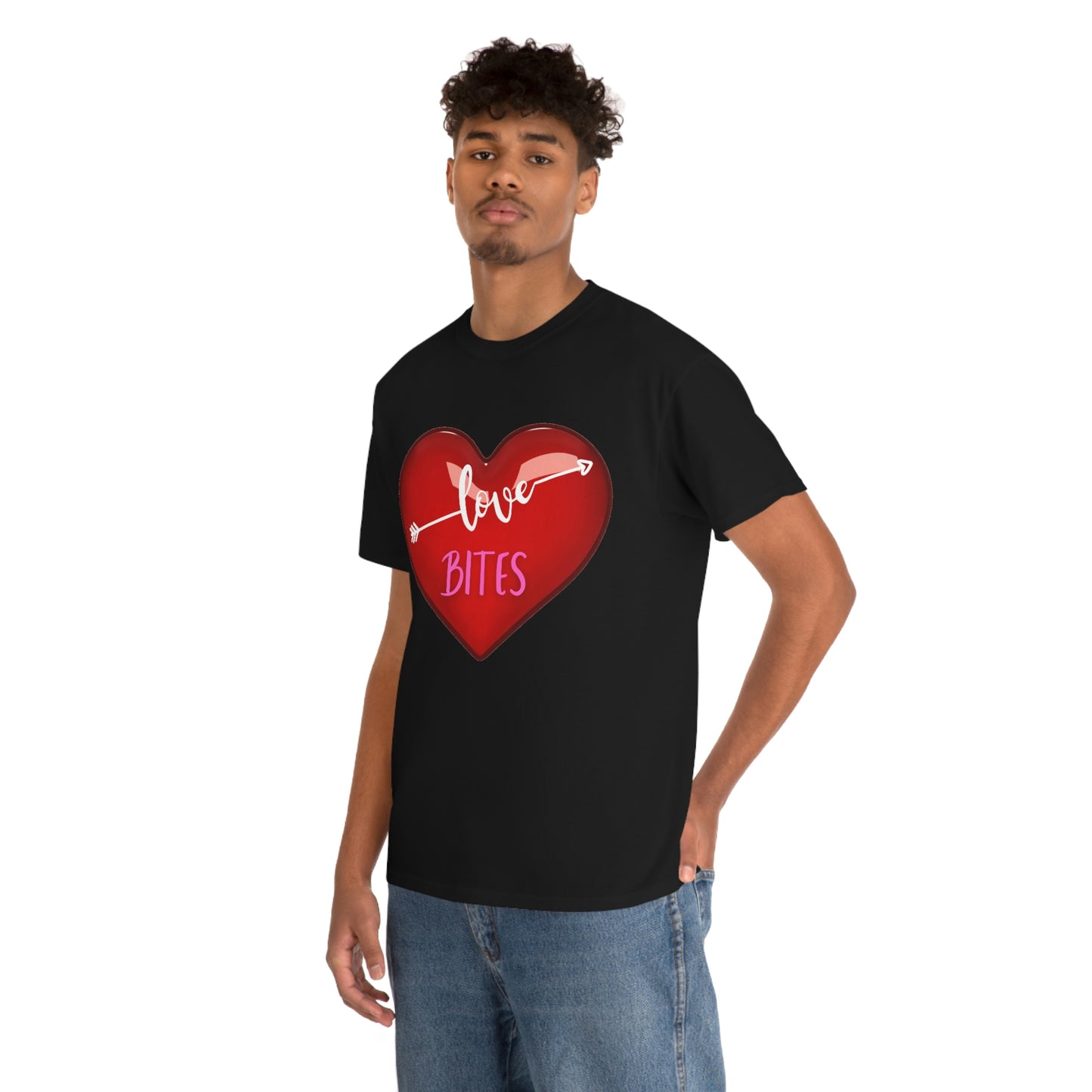 Unisex Heavy Cotton "Love Bites" Tee