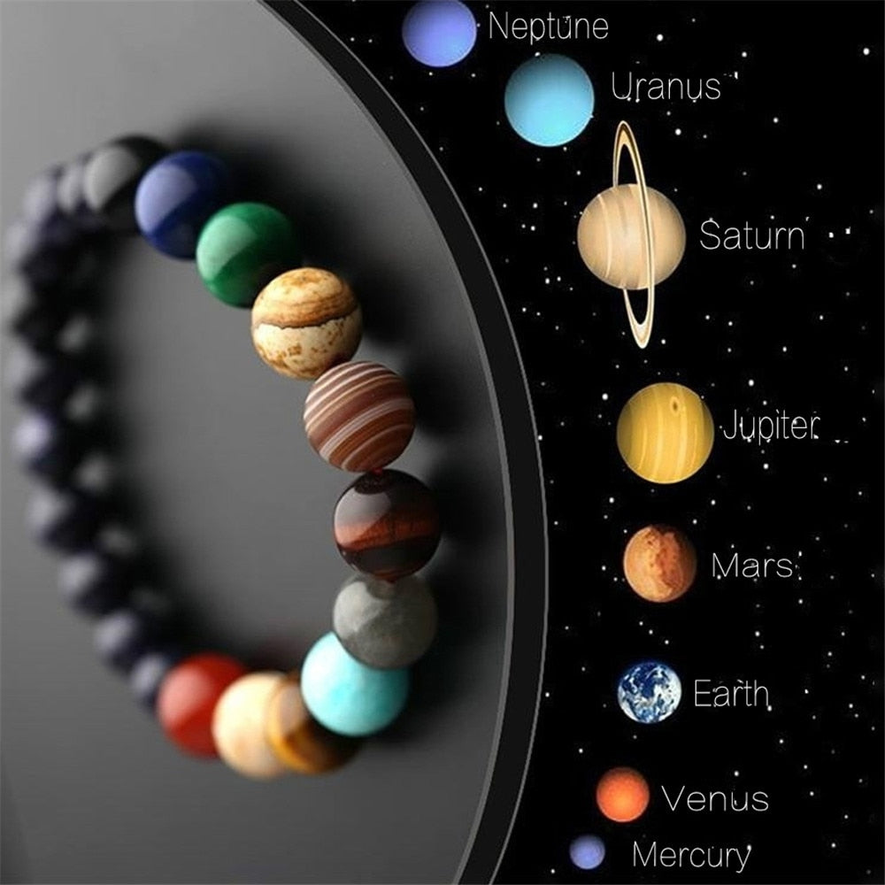 Lovers of Our Planets - Natural Stone Bracelet