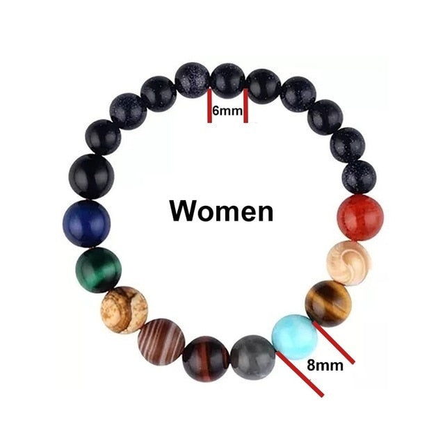 Lovers of Our Planets - Natural Stone Bracelet