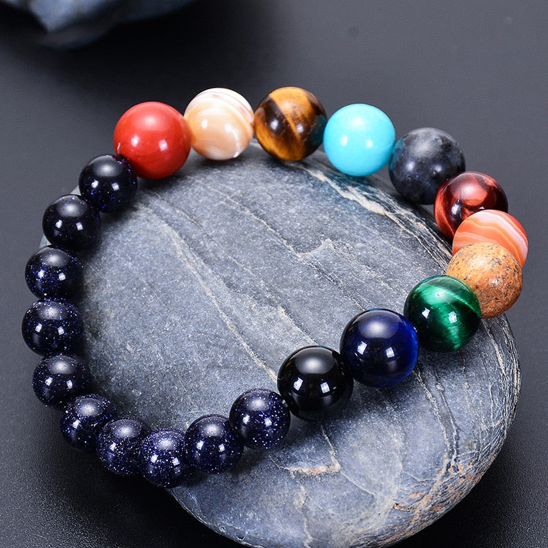 Lovers of Our Planets - Natural Stone Bracelet