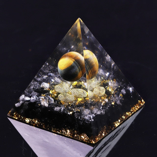 Orgonite Pyramid with over 20 Variations to Choose From