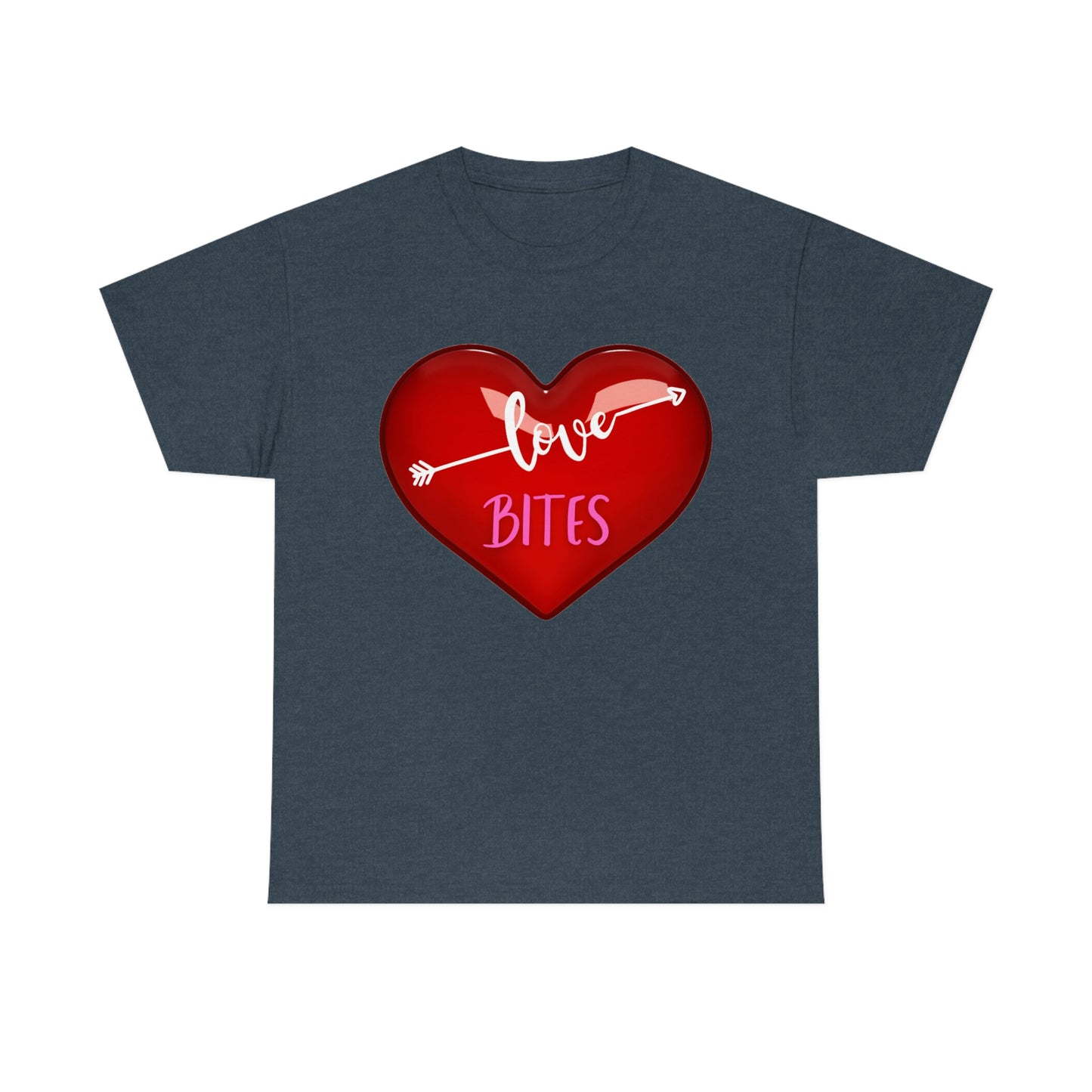 Unisex Heavy Cotton "Love Bites" Tee