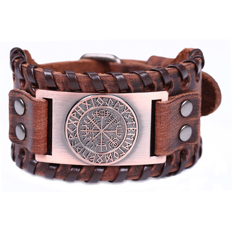 Wiccan Compass Viking Bracelet
