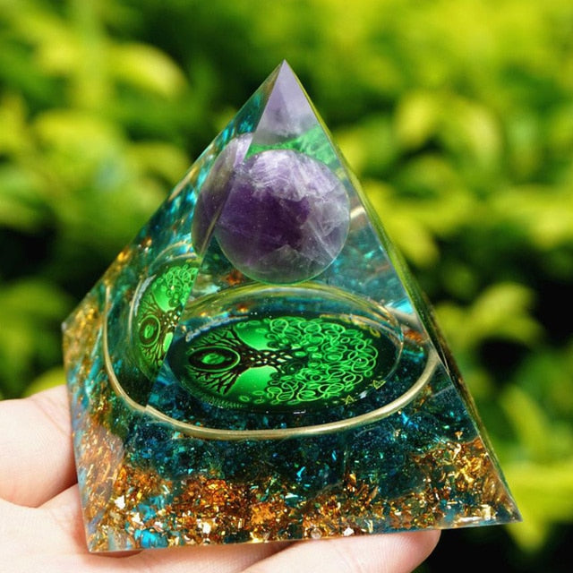 Orgonite Pyramid with over 20 Variations to Choose From