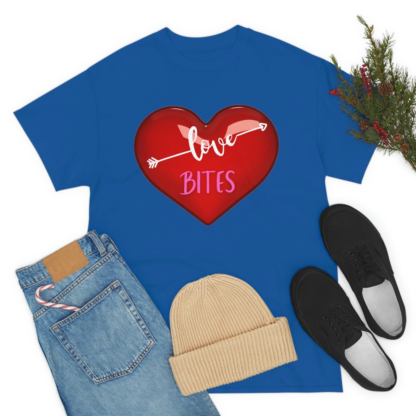 Unisex Heavy Cotton "Love Bites" Tee