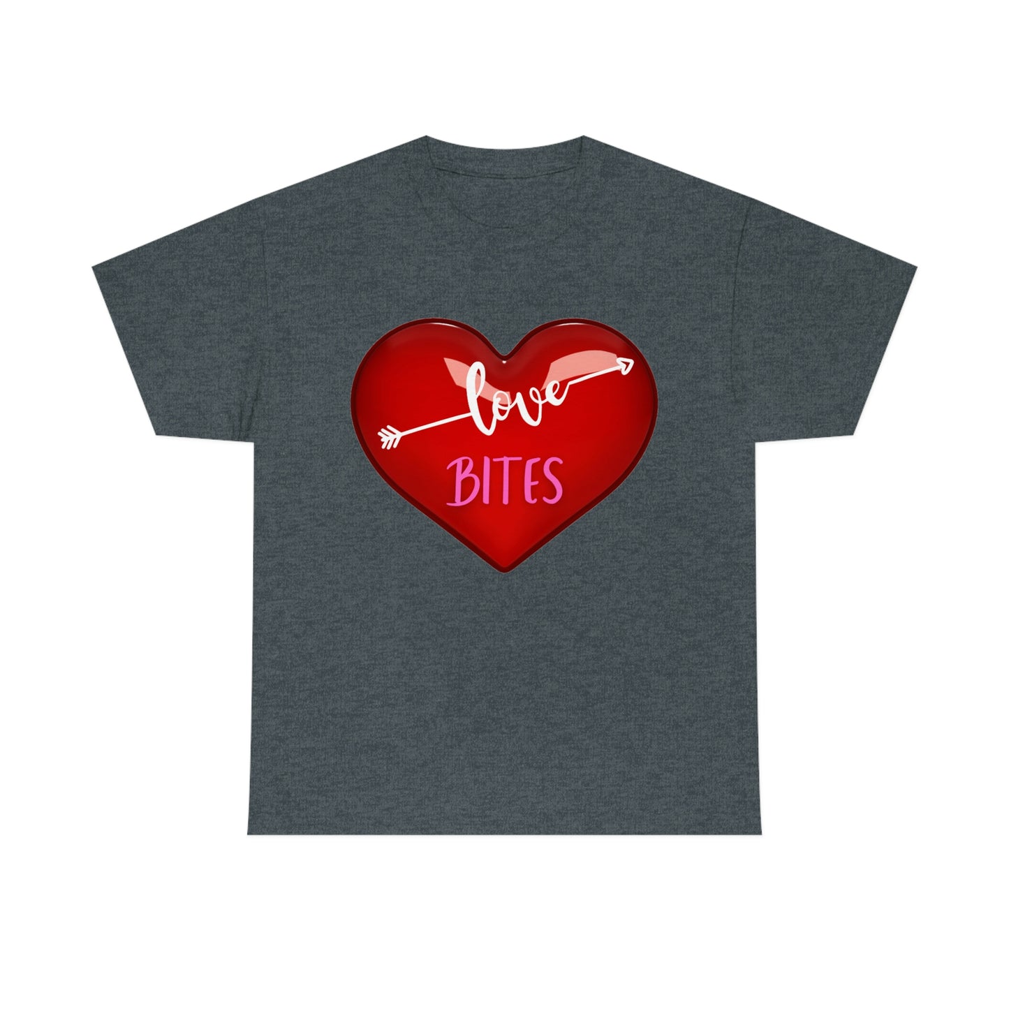 Unisex Heavy Cotton "Love Bites" Tee