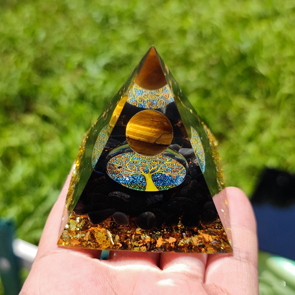 Orgonite Pyramid with over 20 Variations to Choose From