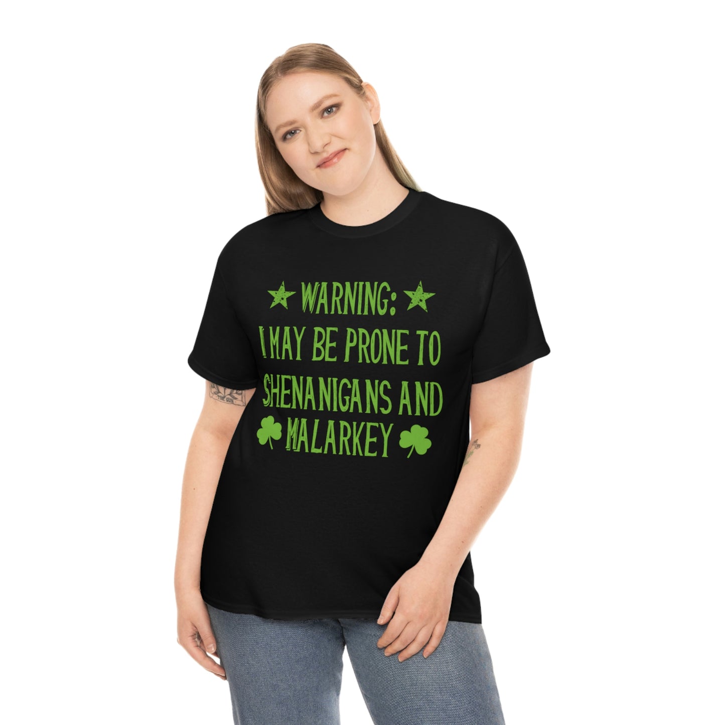 Shenanigans and Malarkey - Unisex Heavy Cotton Tee