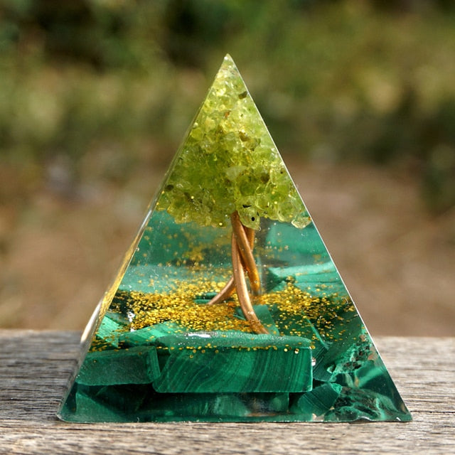 Orgonite Pyramid with over 20 Variations to Choose From