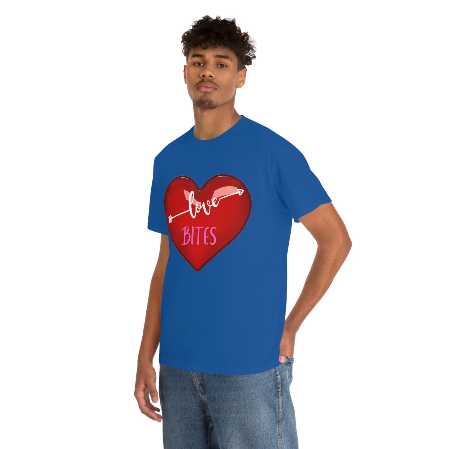 Unisex Heavy Cotton "Love Bites" Tee