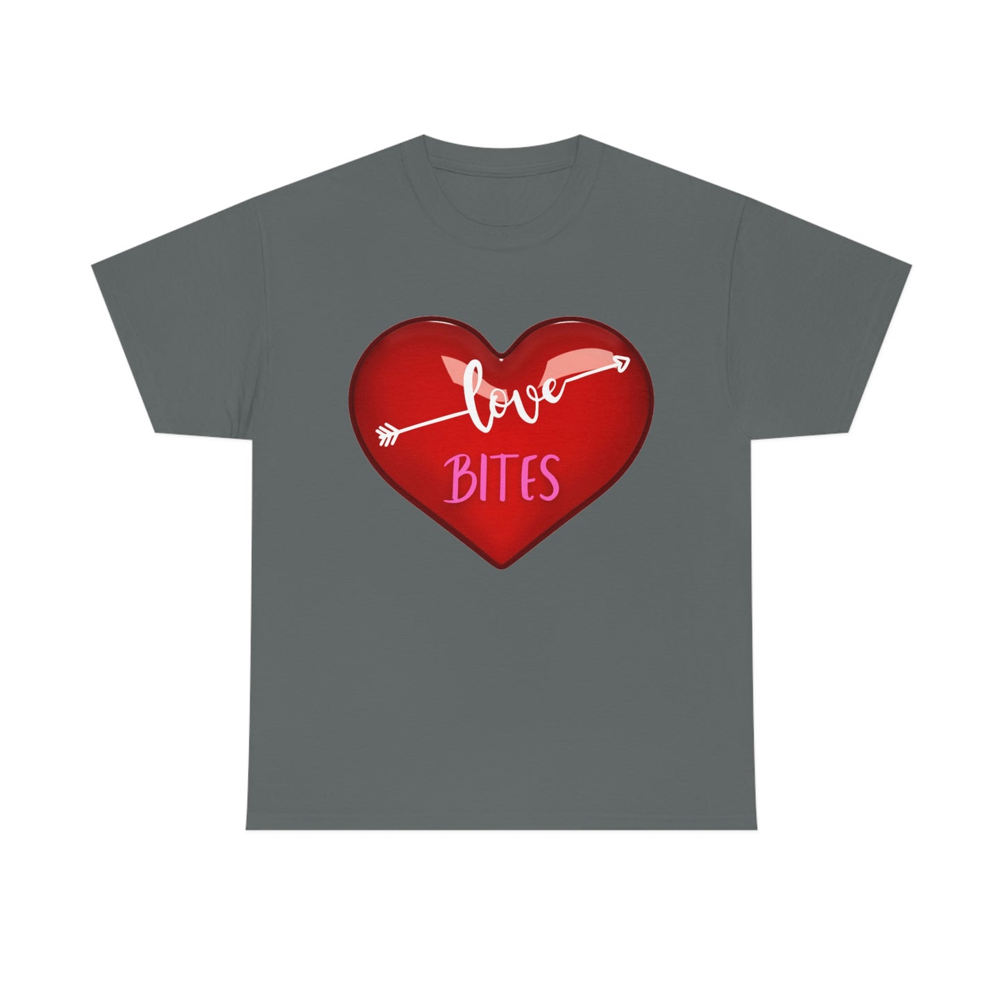 Unisex Heavy Cotton "Love Bites" Tee