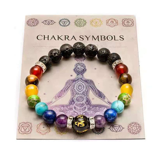Chakra Symbols Bracelet