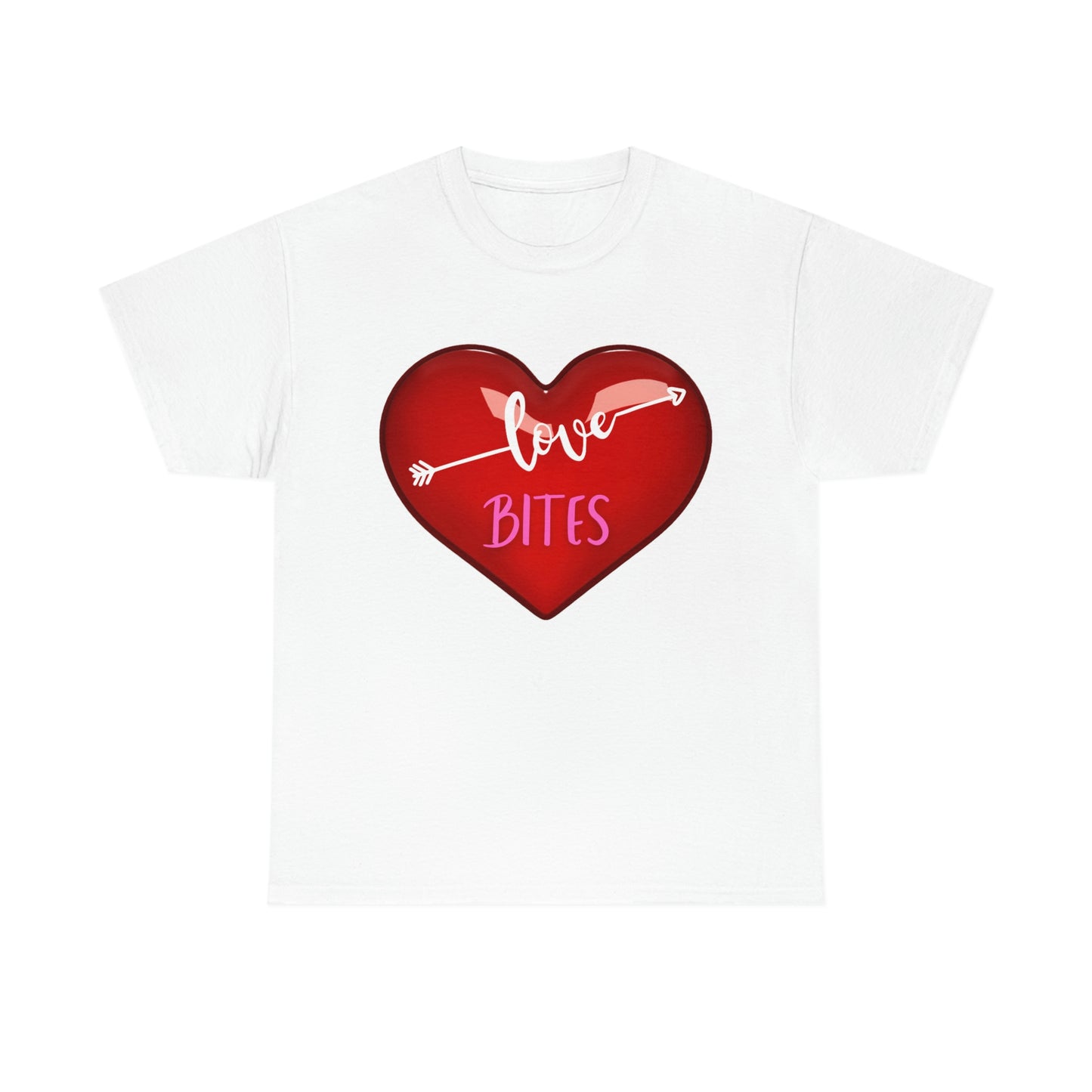 Unisex Heavy Cotton "Love Bites" Tee