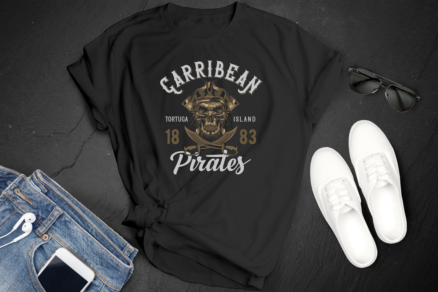 Carribean Pirates - Classic Unisex Crewneck T-shirt