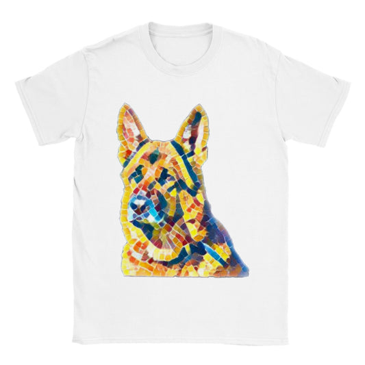 German Shepherd Artified - Classic Unisex Crewneck T-shirt