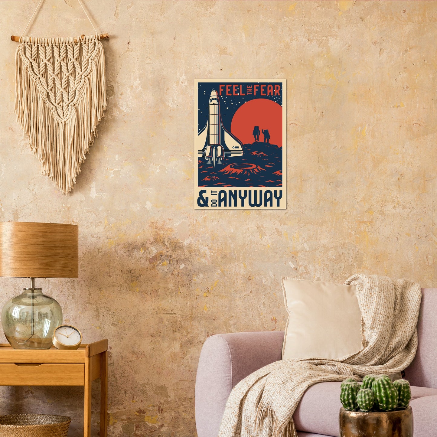 Feel the Fear & do it Anyways - Classic Matte Paper Poster