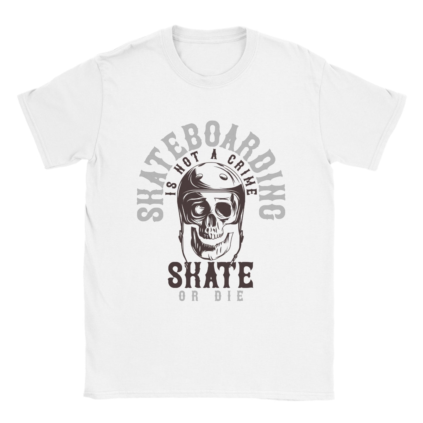 Skateboarding is not a Crime - Classic Unisex Crewneck T-shirt