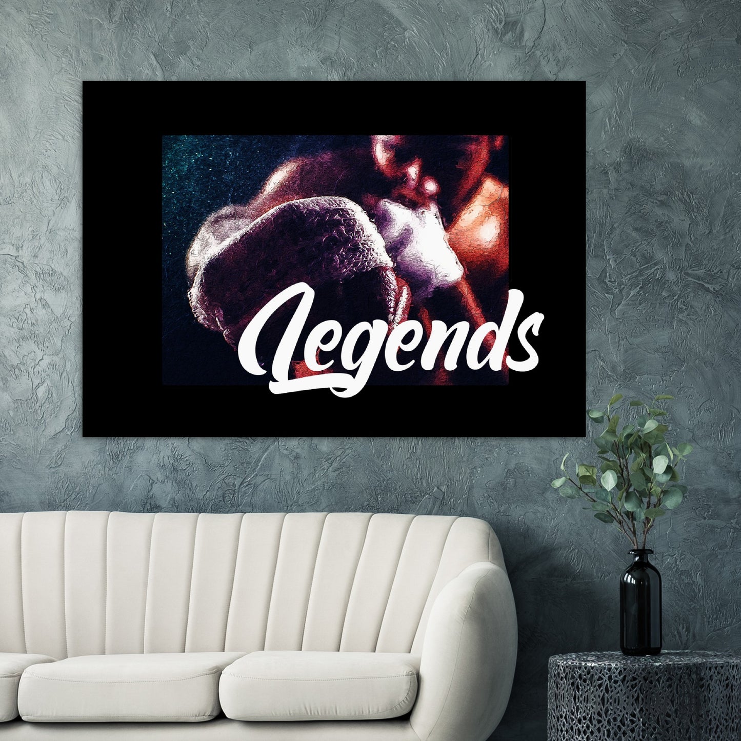 Legends Boxing art - Classic Matte Paper Poster