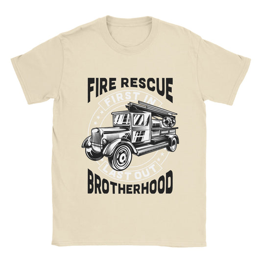 Fire Rescue Brotherhood - Classic Unisex Crewneck T-shirt