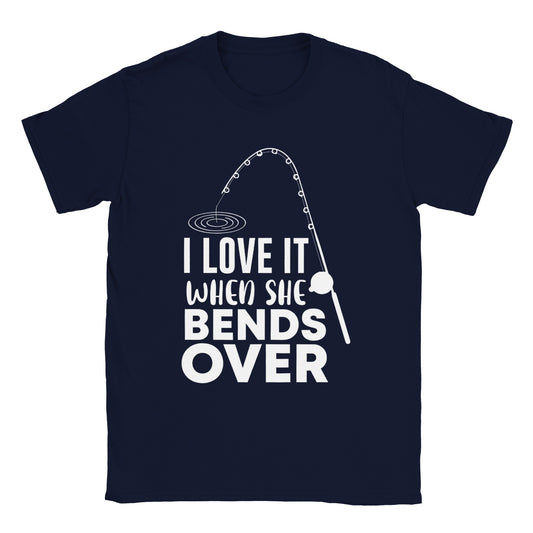 I Love it When She Bends Over -  Classic Unisex Crewneck T-shirt