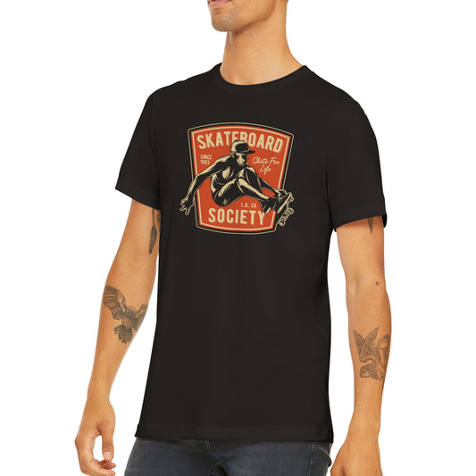 Skateboard Society - Classic Unisex Crewneck T-shirt