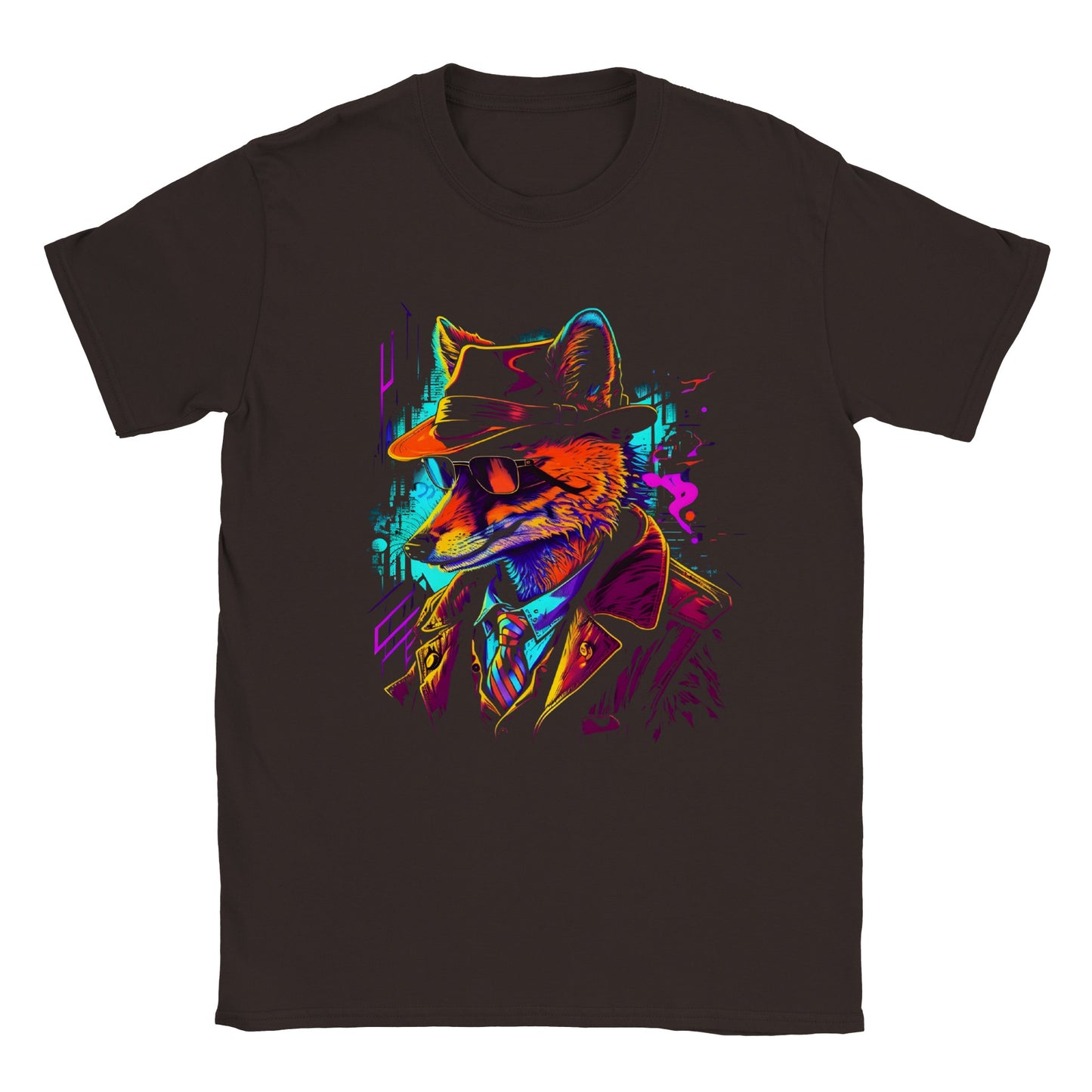 Gangster Fox - Classic Unisex Crewneck T-shirt