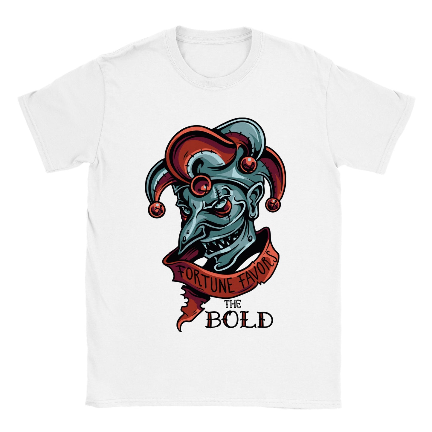 Fortune Favors the Bold - Classic Unisex Crewneck T-shirt