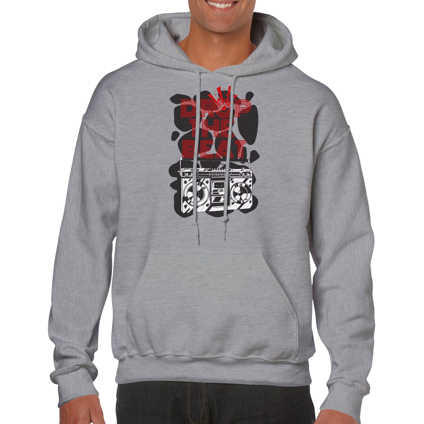 Drop the Beat - Classic Unisex Pullover Hoodies