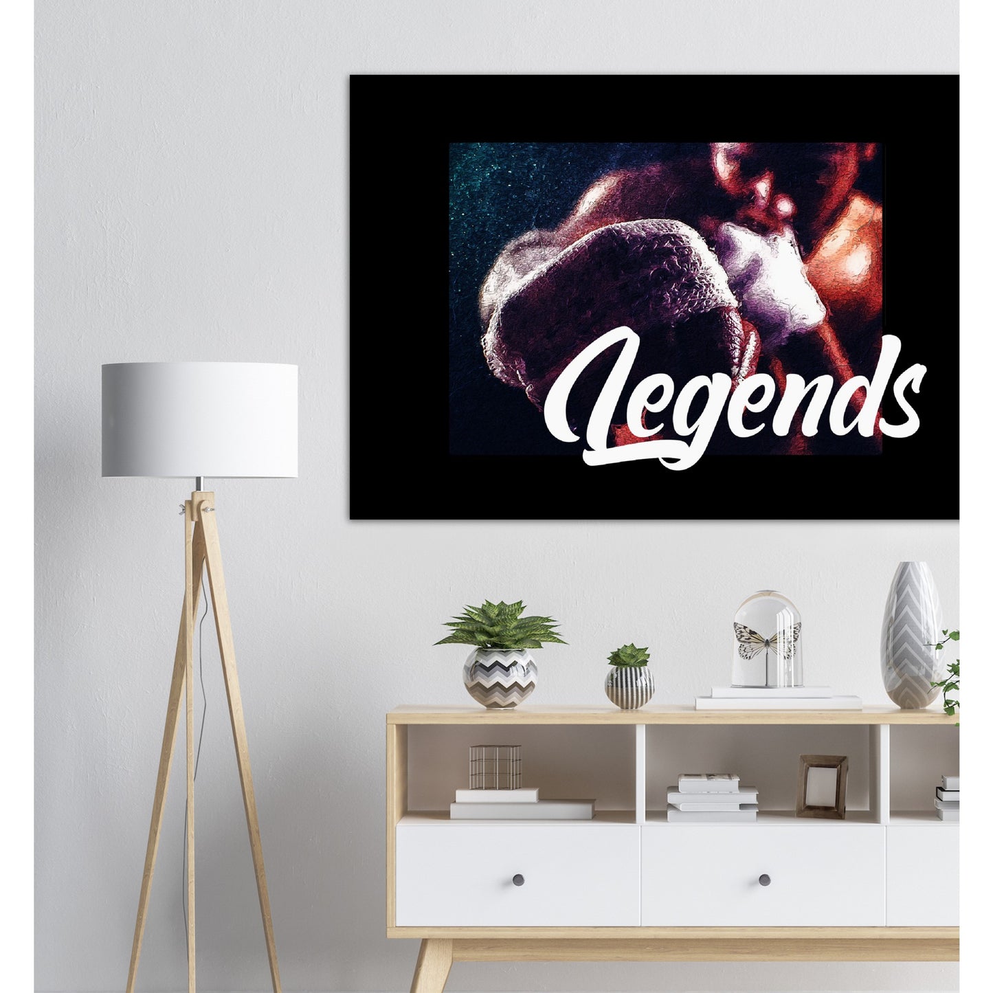 Legends Boxing art - Classic Matte Paper Poster