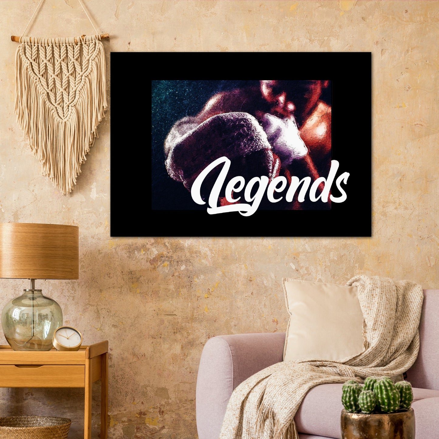 Legends Boxing art - Classic Matte Paper Poster